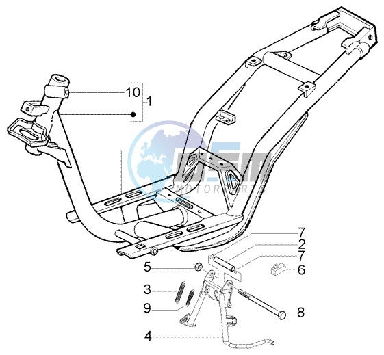 Chassis - Central stand