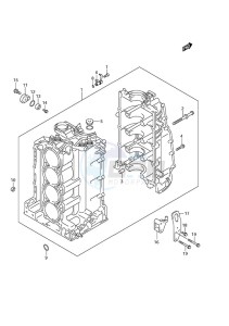 DF 175 drawing Cylinder Block