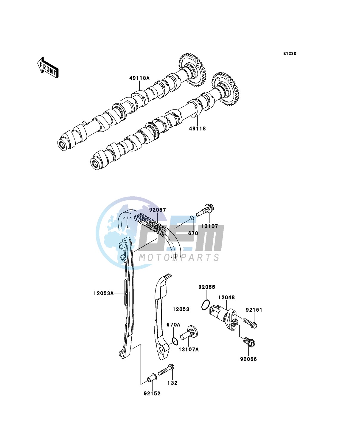 Camshaft(s)/Tensioner