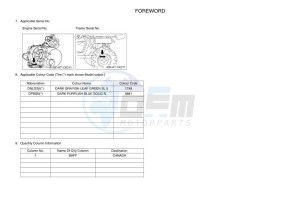 YXM700E YX70MPP (BHFF) drawing Infopage-4