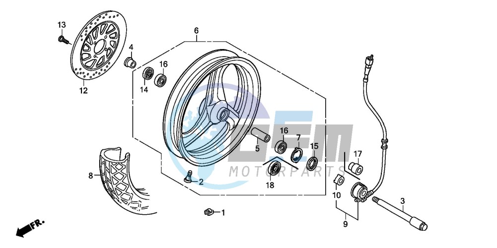 FRONT WHEEL