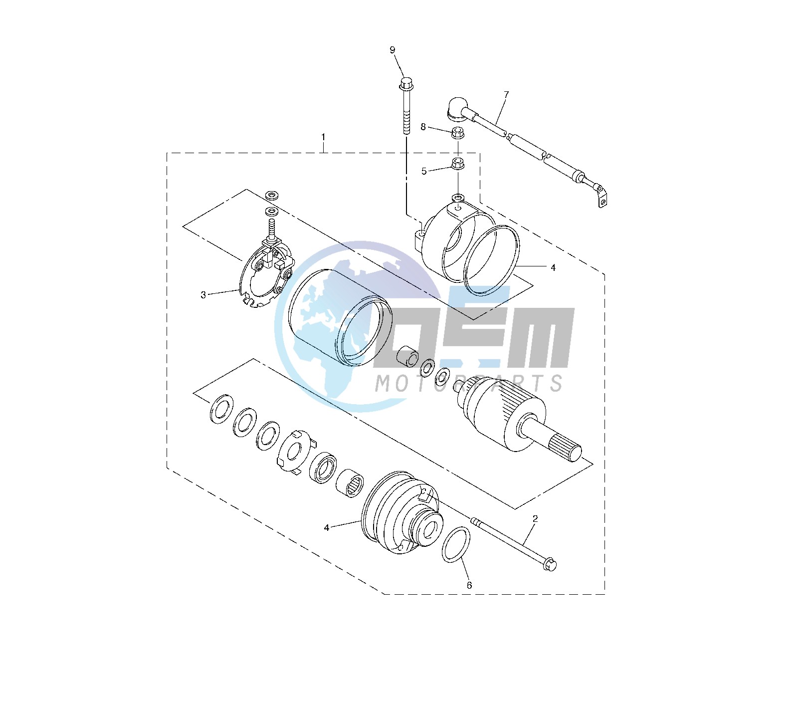 STARTING MOTOR