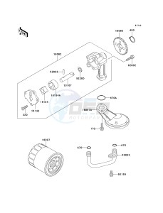 EN 500 C [VULCAN 500 LTD] (C6F-C9F) C7F drawing OIL PUMP_OIL FILTER