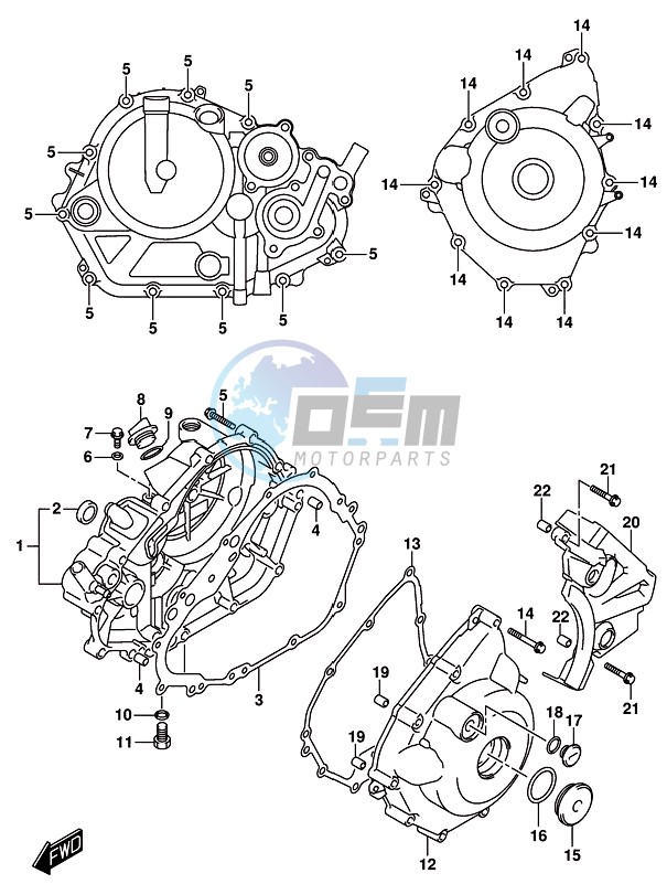 CRANKCASE COVER