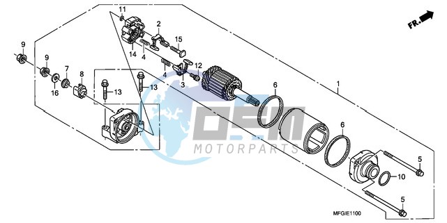 STARTING MOTOR