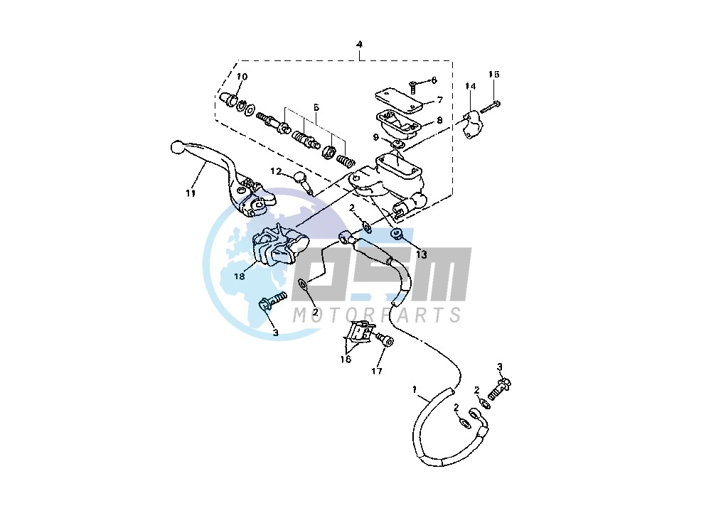 FRONT MASTER CYLINDER