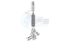 BOULEVARD - 125 CC 4T EU3 drawing REAR SHOCK ABSORBER