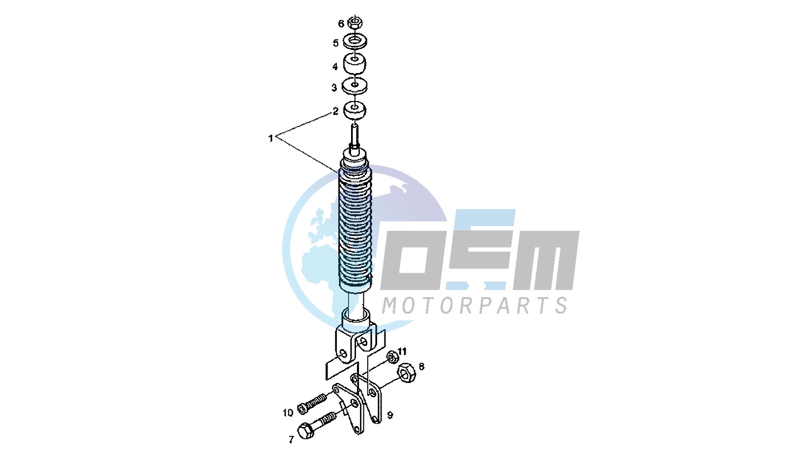 REAR SHOCK ABSORBER