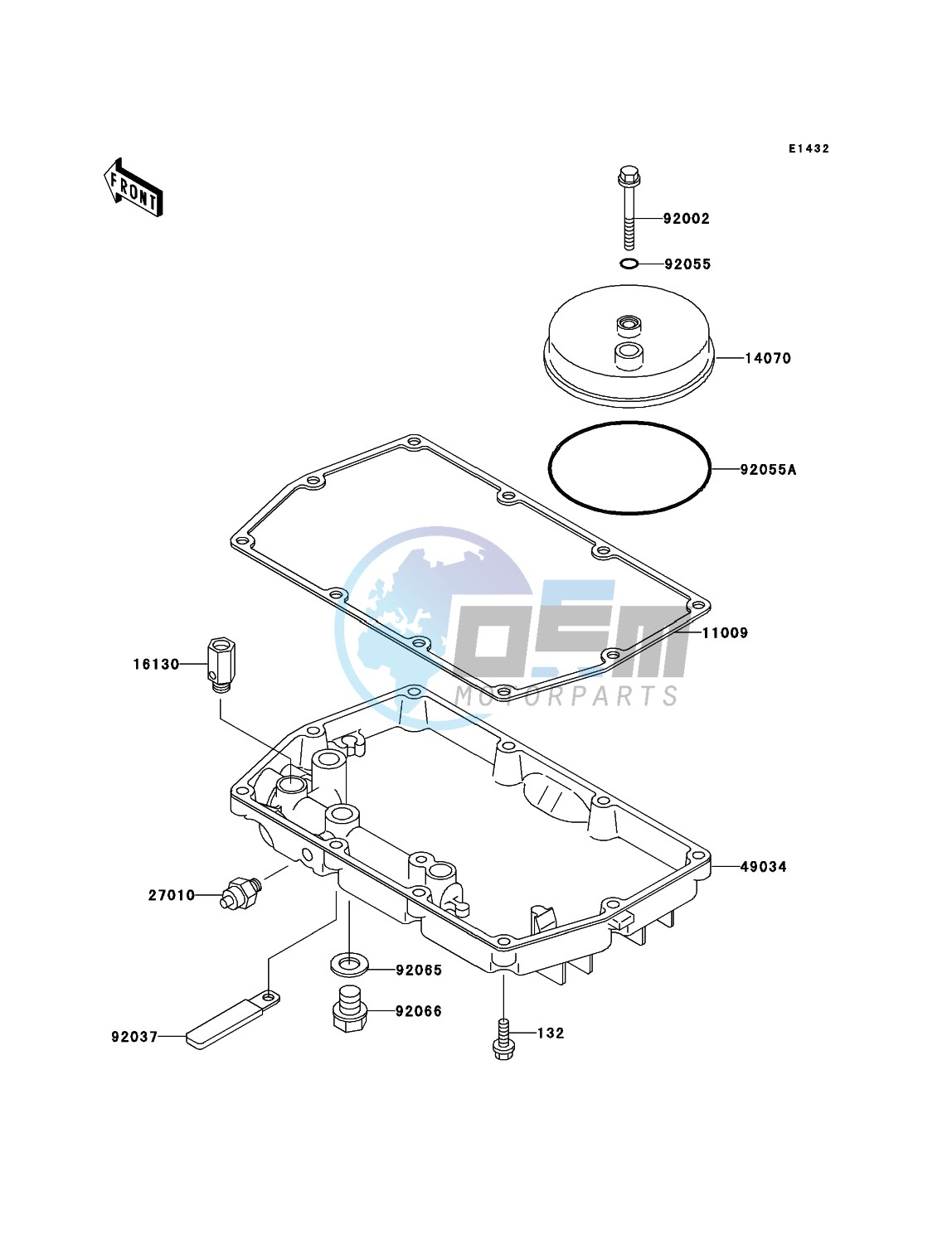 Breather Cover/Oil Pan