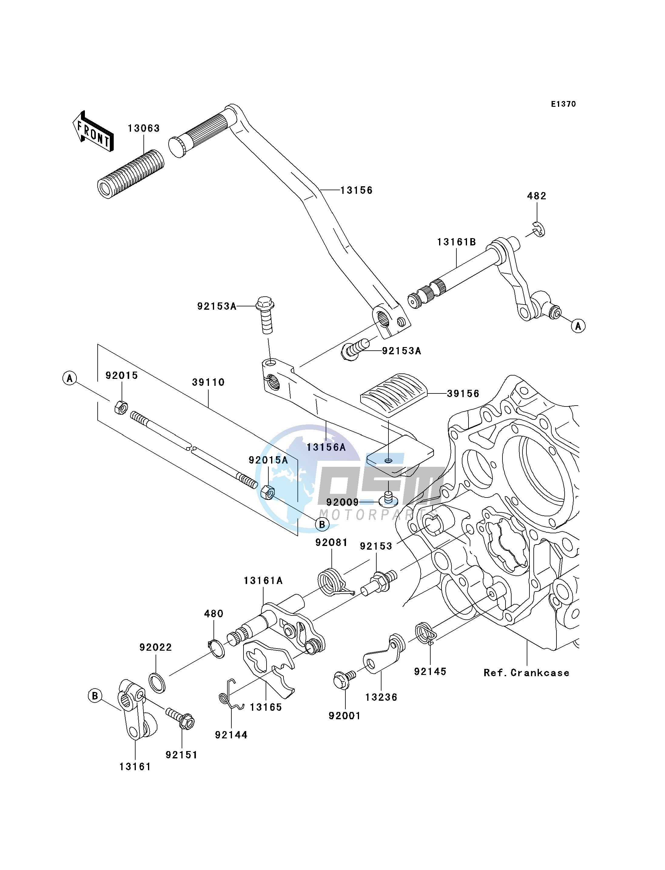 GEAR CHANGE MECHANISM