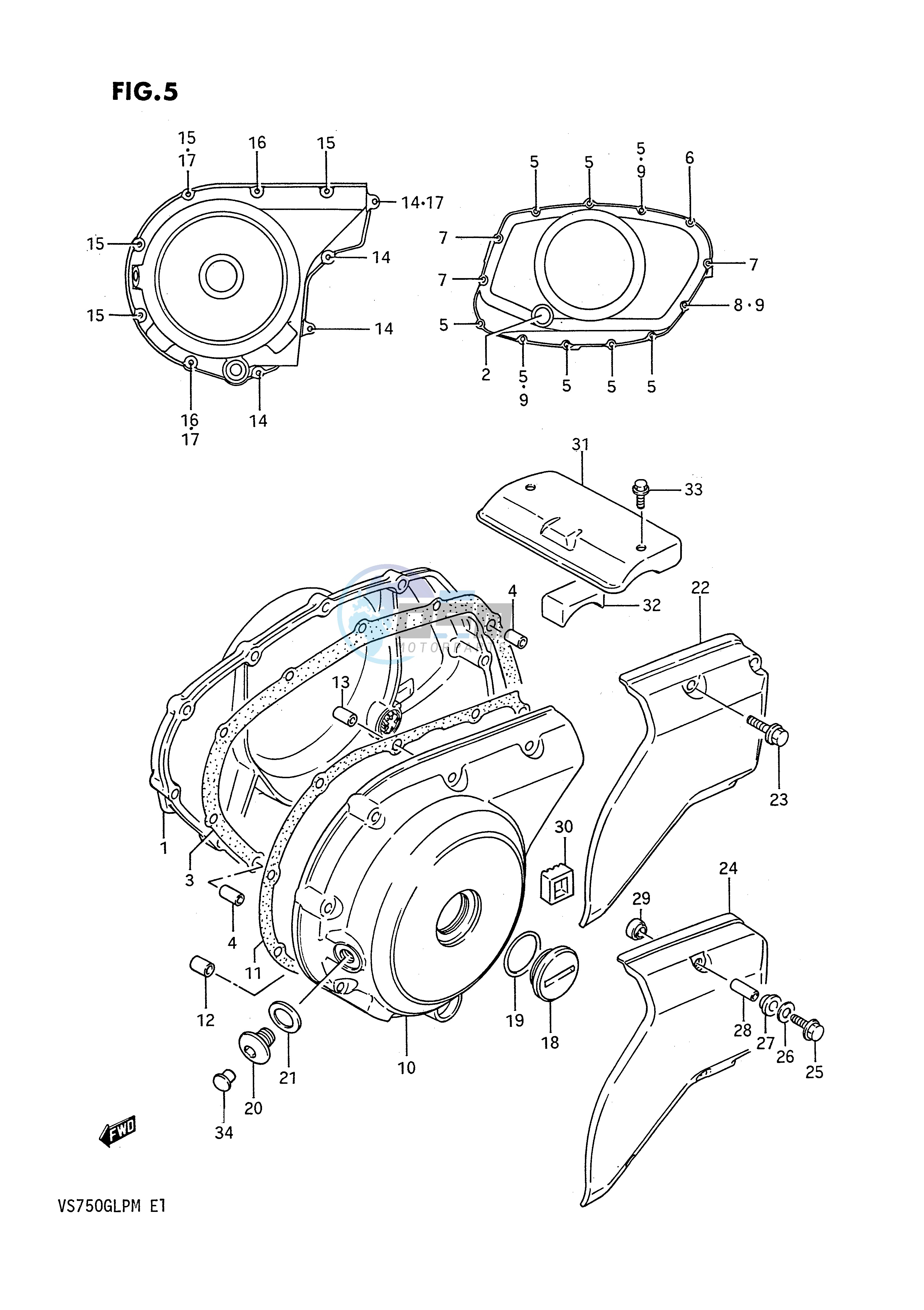 CRANKCASE COVER