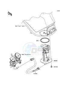 Z1000 ABS ZR1000EDFA FR XX (EU ME A(FRICA) drawing Fuel Pump