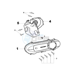 FIGHT 3 X drawing CRANKCASE COVER