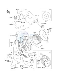 VN 800 G [VULCAN 800 DRIFTER] (E1-E5) [VULCAN 800 DRIFTER] drawing AIR CLEANER