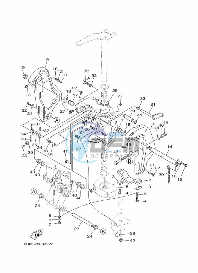 FRONT-FAIRING-BRACKET