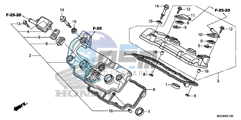 CYLINDER HEAD COVER