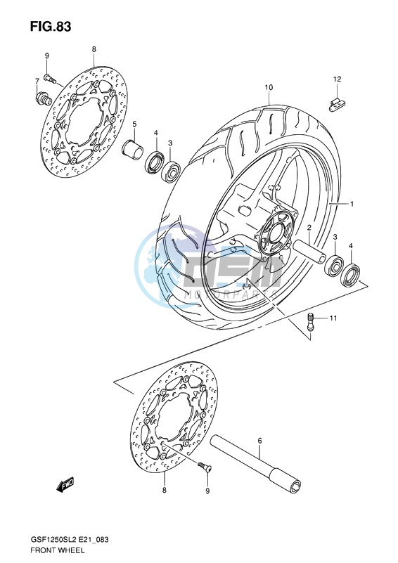 FRONT WHEEL