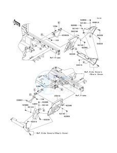 KAF 950 F [MULE 4010 DIESEL 4X4] (F9F-FAF) F9F drawing FLAP