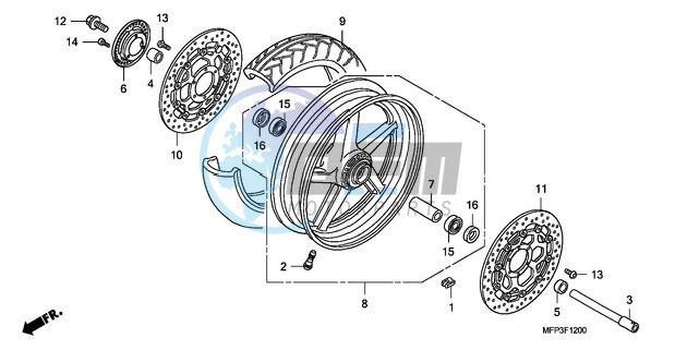 FRONT WHEEL