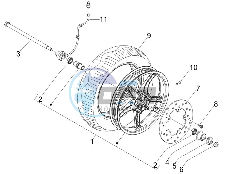 Front wheel