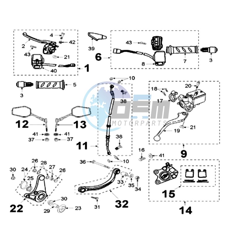 BRAKE CALIPER * AJP*