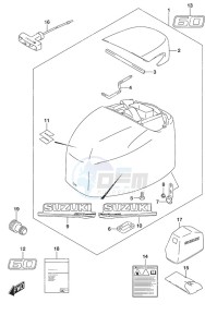 DF 60A drawing Engine Cover