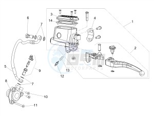 SHIVER 900 E4 ABS (EMEA, LATAM) drawing Clutch control