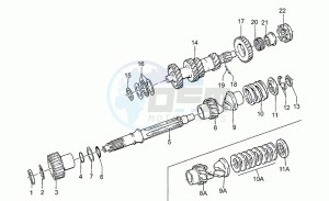 Quota 1000 drawing Gear box