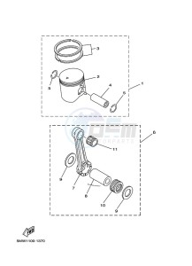 YZ250 (BCRG) drawing OPTIONAL PARTS 1