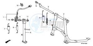 CBF1000A F / CMF drawing STAND