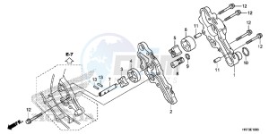 TRX420FA5G TRX420F Europe Direct - (ED) drawing OIL PUMP