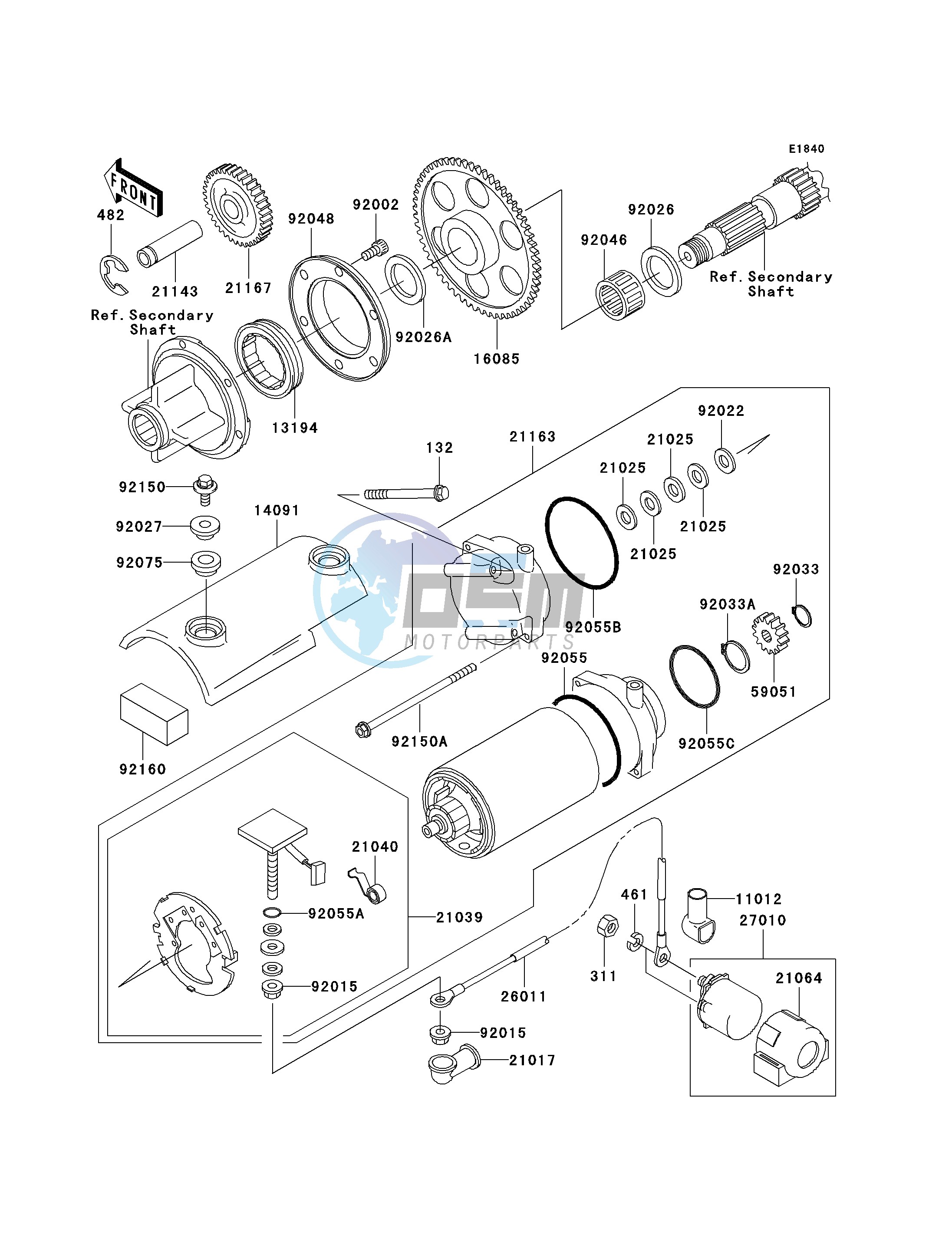 STARTER MOTOR