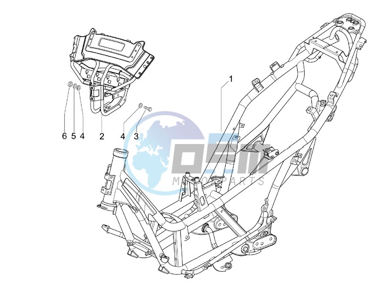 Frame bodywork