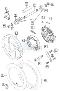 SPORT-R_K7 50 K7 drawing Front wheel-alu