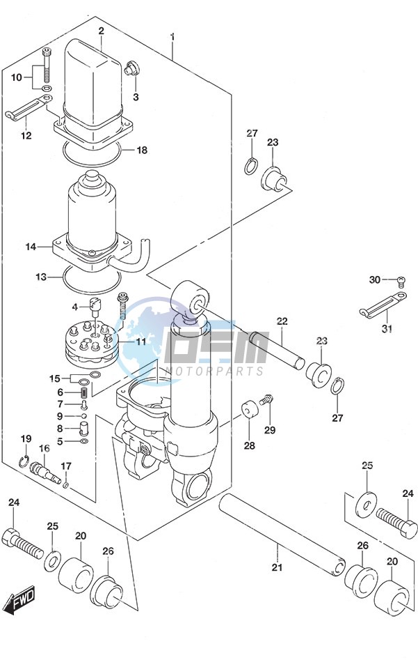 Tilt Cylinder