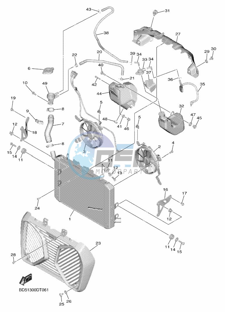 RADIATOR & HOSE