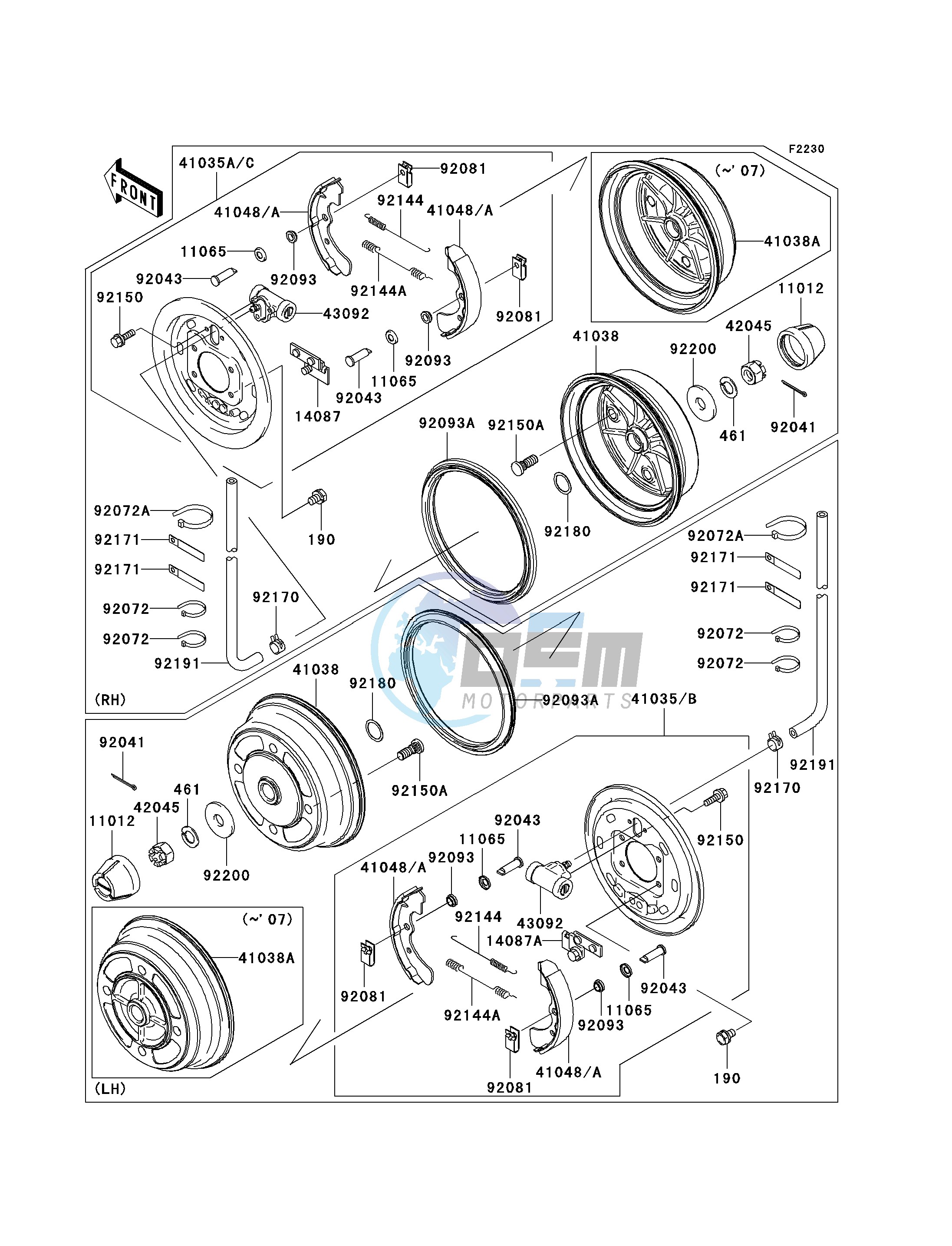 FRONT HUBS_BRAKES