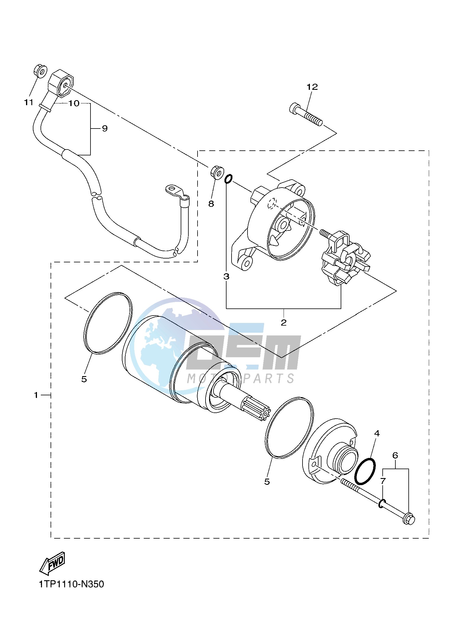 STARTING MOTOR