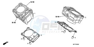 XL700VA9 Europe Direct - (ED / ABS SPC) drawing CYLINDER