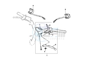 CS JOG R 50 drawing HANDLE SWITCH – LEVER