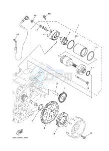 XP500A T-MAX 530 (59CT) drawing STARTER