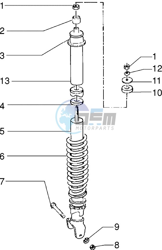 Rear Shock absorber