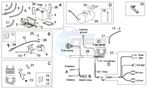 SXV 450-550 Street Legal drawing Electrical system II