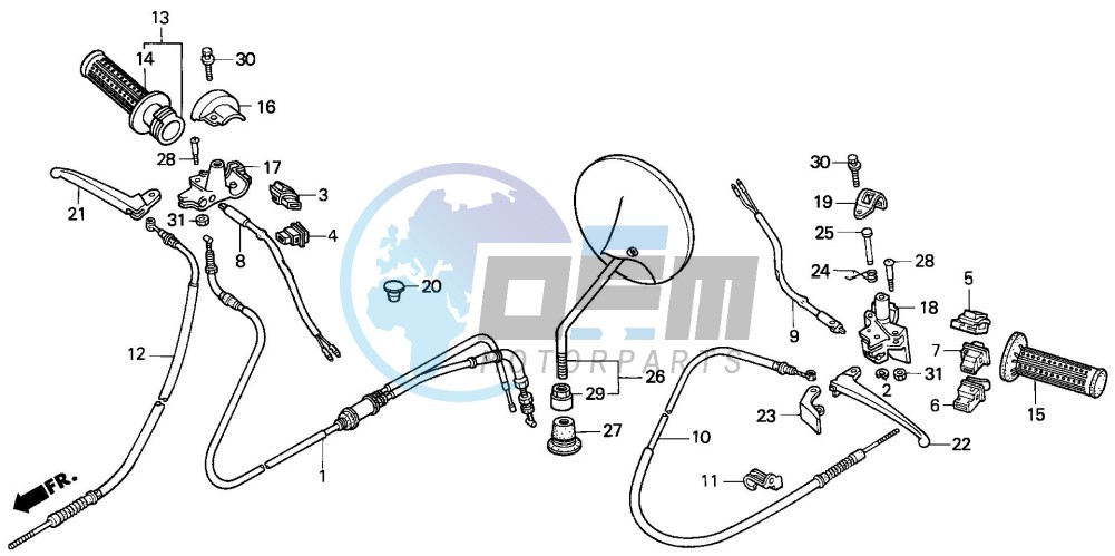 HANDLE LEVER/SWITCH/ CABLE