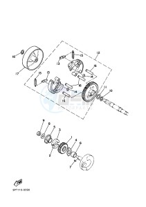 PW50 (2SAE) drawing CLUTCH