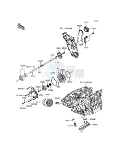 NINJA H2 / NINJA H2 CARBON ZX1000XHFA XX (EU ME A(FRICA) drawing Oil Pump