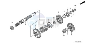 GL18009 UK - (E / AB MKH NAV) drawing FINAL SHAFT