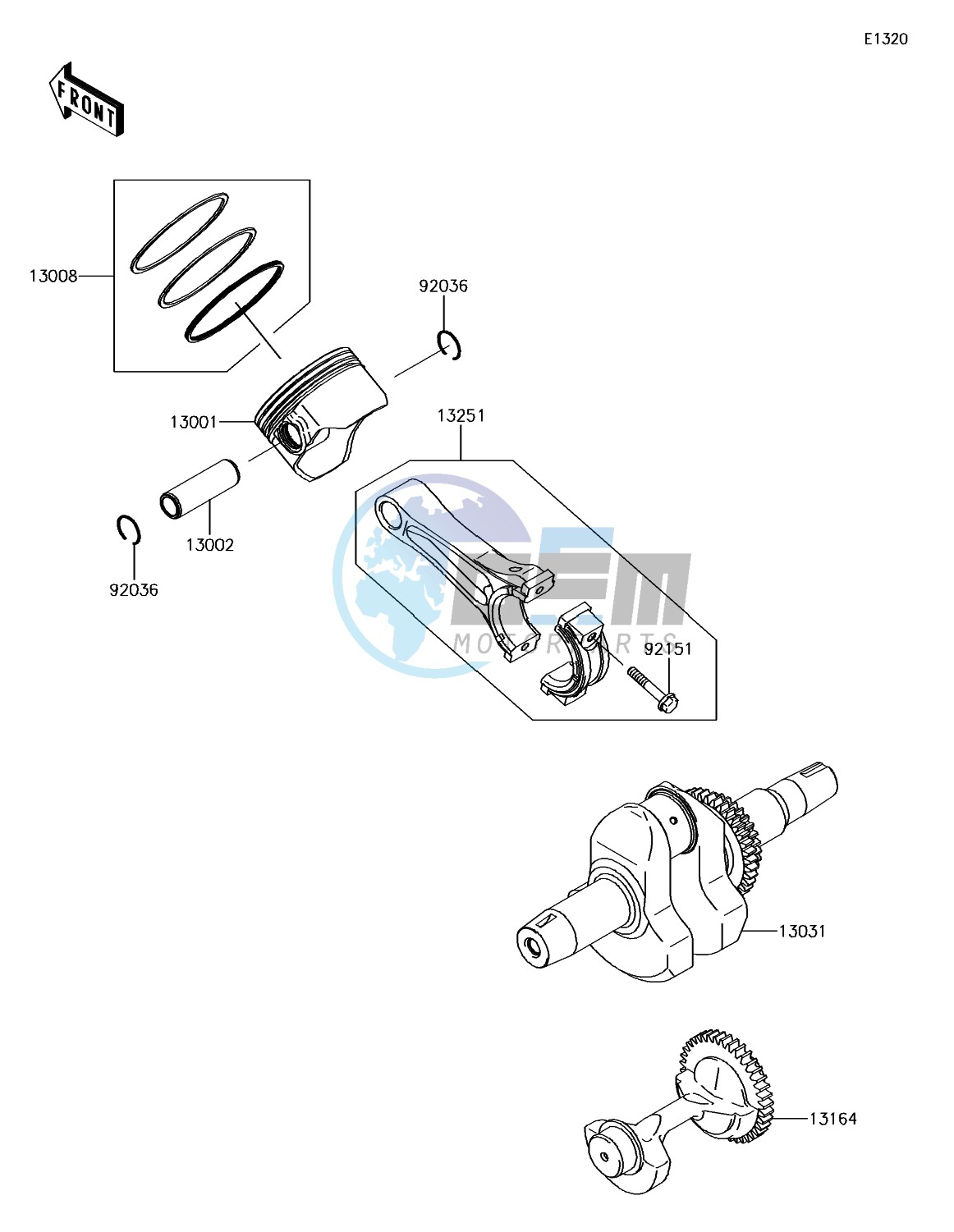 Crankshaft/Piston(s)