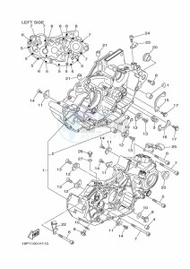 YFZ450R YFZ45YSSK (BW2E) drawing CRANKCASE