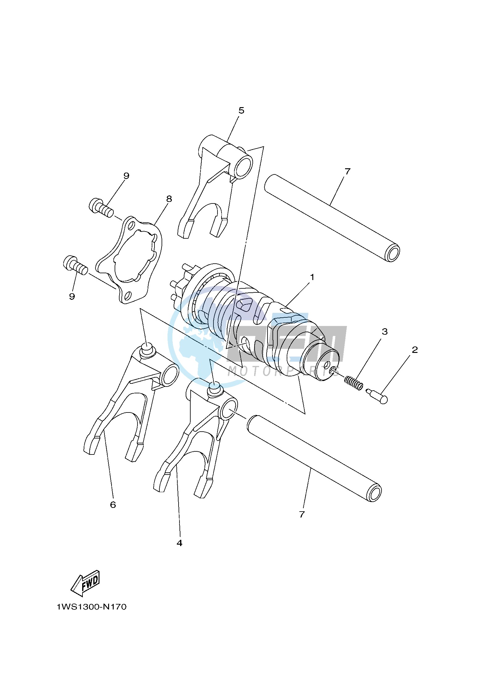 SHIFT CAM & FORK